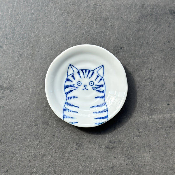 SHICHITA Plate M 12cm | neko cat – ZAKKAsine