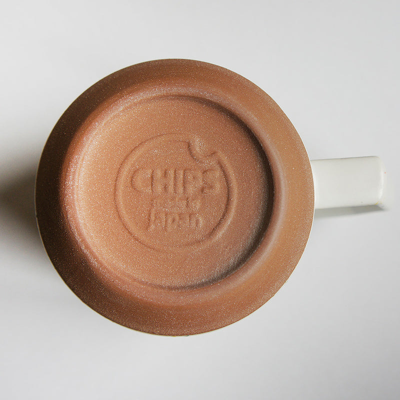 Chips Mug PREMIUM white-navy drop | 380ml