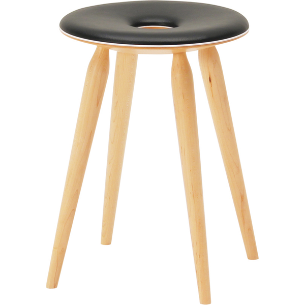 Ring Stool | leather seat | TENDO MOKKO – ZAKKAsine