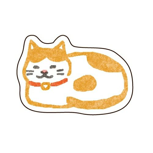 cat Washi paper stickers | Furukawashiko