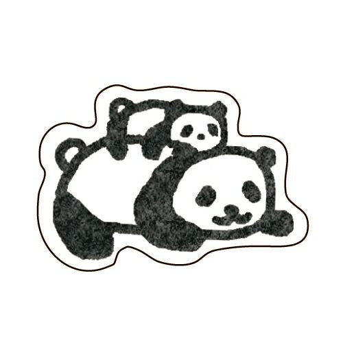 Panda Washi paper stickers | Furukawashiko