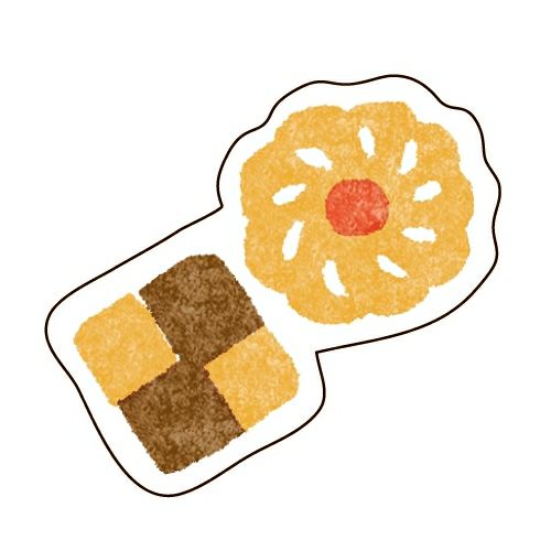 snack Washi paper stickers | Furukawashiko