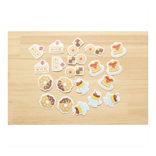 snack Washi paper stickers | Furukawashiko