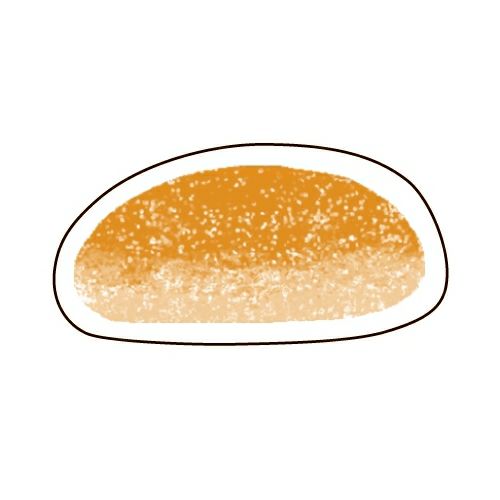 bread Washi paper stickers | Furukawashiko