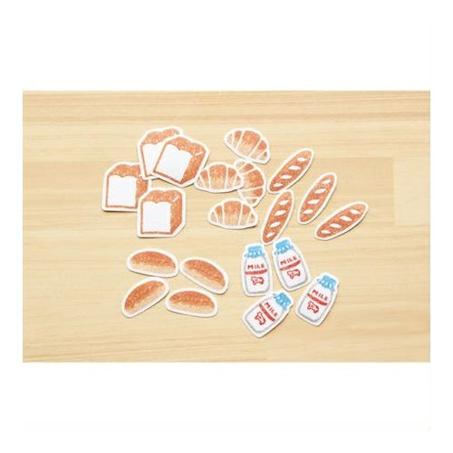 bread Washi paper stickers | Furukawashiko