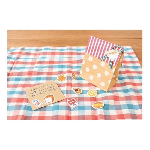 bread Washi paper stickers | Furukawashiko