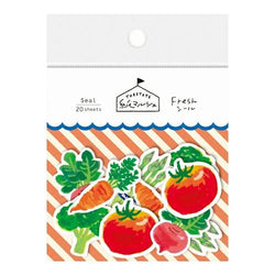 Vegetables Washi paper stickers | Furukawashiko