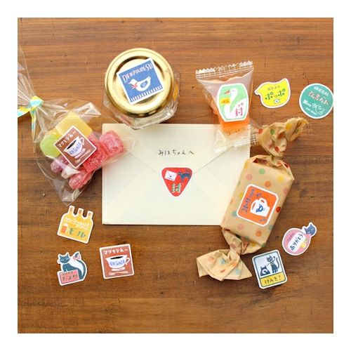 nostalgic signboard Washi paper stickers | Furukawashiko