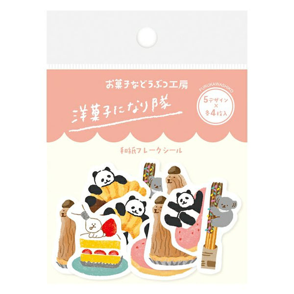 Sweets Washi paper stickers | Furukawashiko