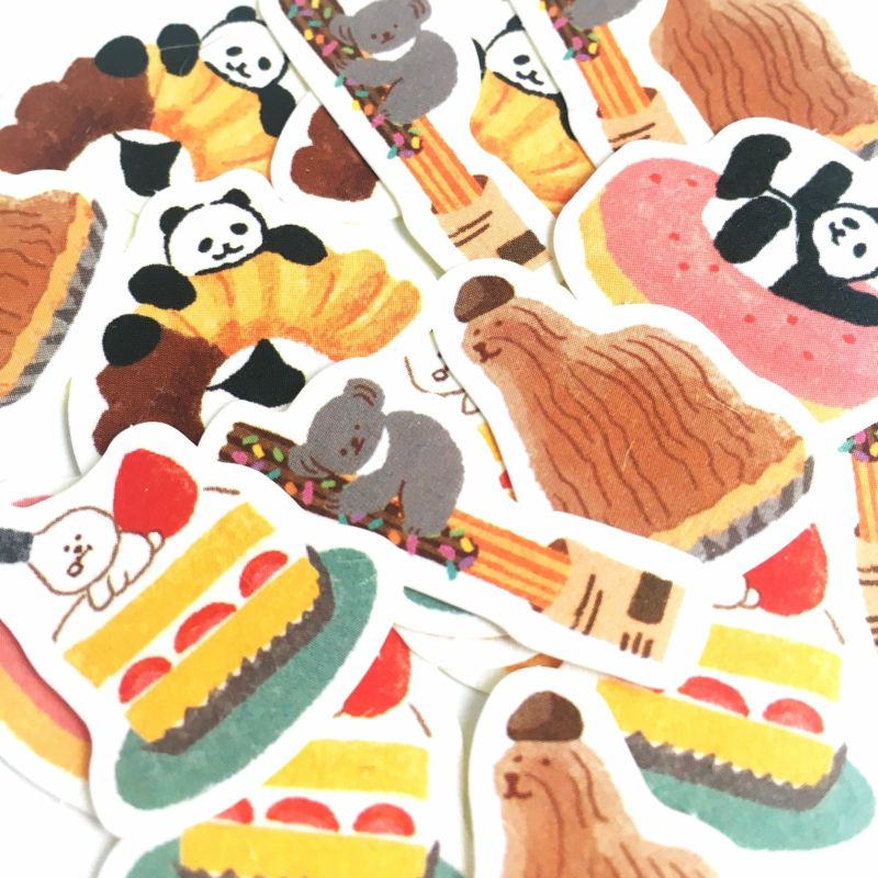 Sweets Washi paper stickers | Furukawashiko