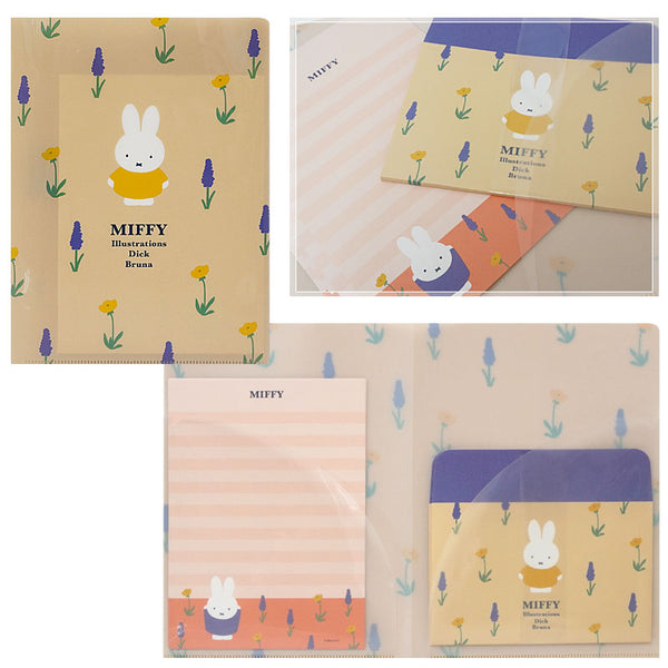 MIFFY Letter set with file | flower