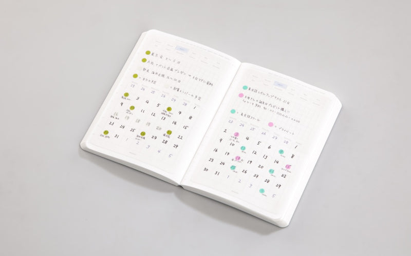 Limited Edition 1/2 Year Notebook Grid A5 018 | Stalogy