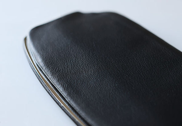 Waterproof Cowhide Kiss Lock Purse  | NAKAGAWA MASASHICHI SHOTEN