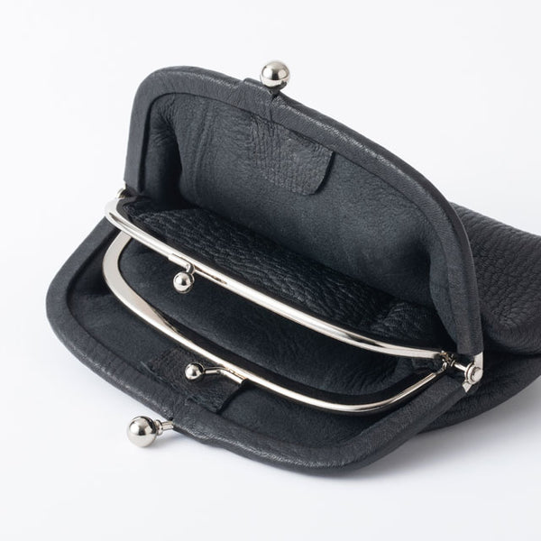 Soft Deerskin Parent-Child Kiss Lock Purse  | NAKAGAWA MASASHICHI SHOTEN