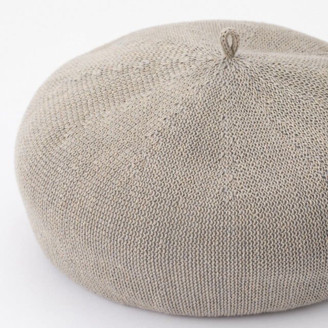 Hemp knit beret | NAKAGAWA MASASHICHI SHOTEN