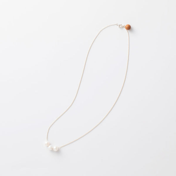 Genuine pearl and cherry blossom necklace | NAKAGAWA MASASHICHI SHOTEN