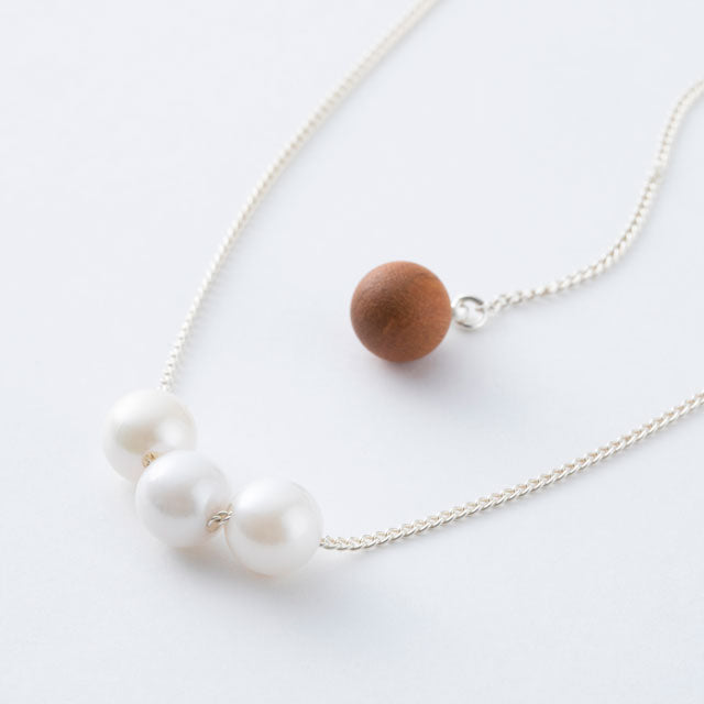 Genuine pearl and cherry blossom necklace | NAKAGAWA MASASHICHI SHOTEN