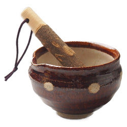 Japanese Suribachi Mortar & Pestle Set