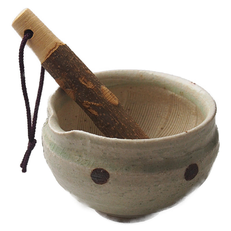 Japanese Suribachi Mortar & Pestle Set