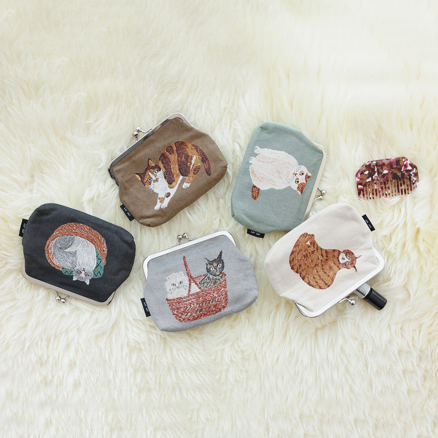 Purse GREY Matsuo Miyuki – ZAKKAsine - Main Image