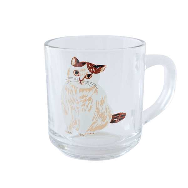 Glass mug Momo | Matsuo Miyuki