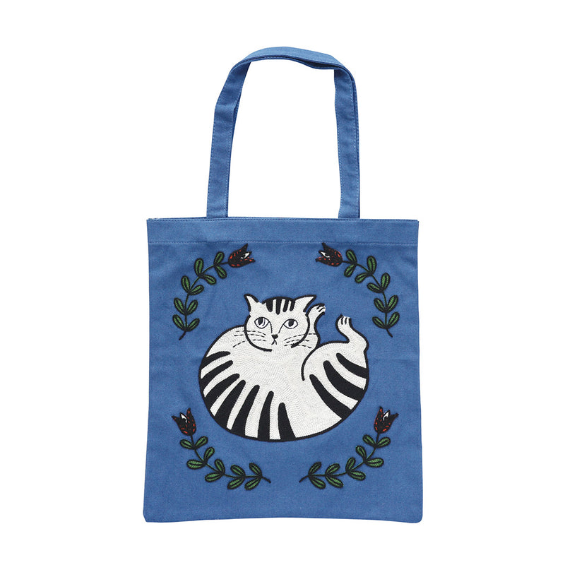 Embroidery Tote bag Peony | Matsuo Miyuki