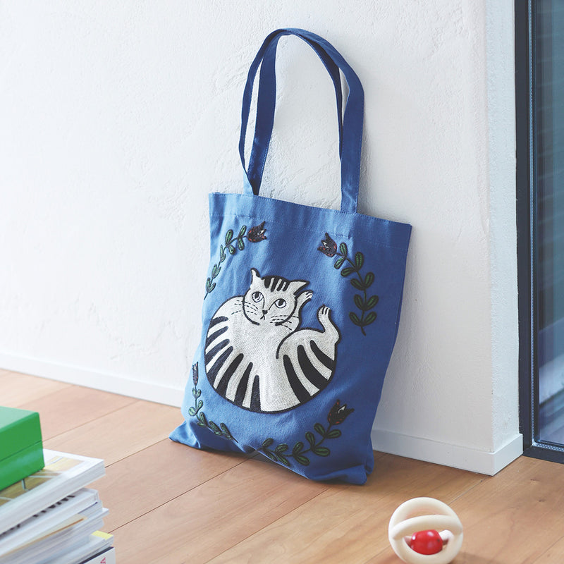 Embroidery Tote bag Peony | Matsuo Miyuki