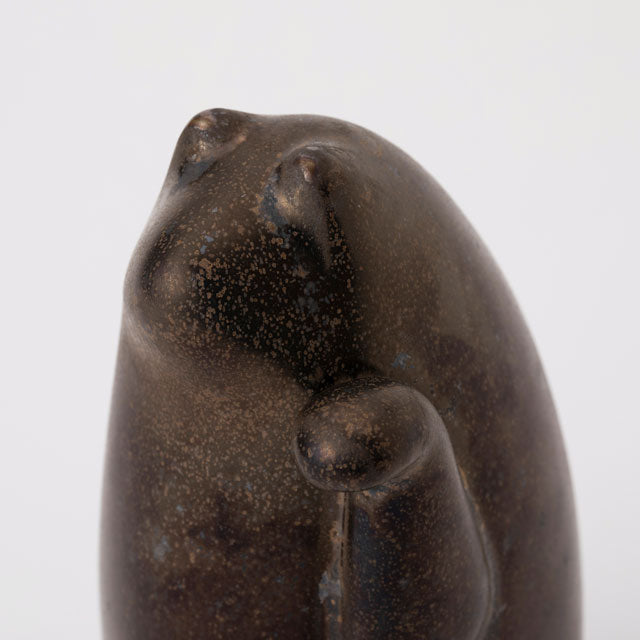 Manekineko L  - Black Gold Crystal  | SETOMANEKI