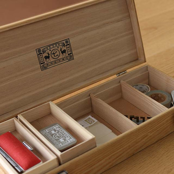 Horizontal Wooden Tool box | NAKAGAWA MASASHICHI SHOTEN