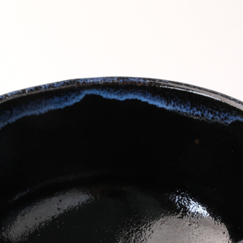 Minoyaki  Matcha Bowl | Blue/Black