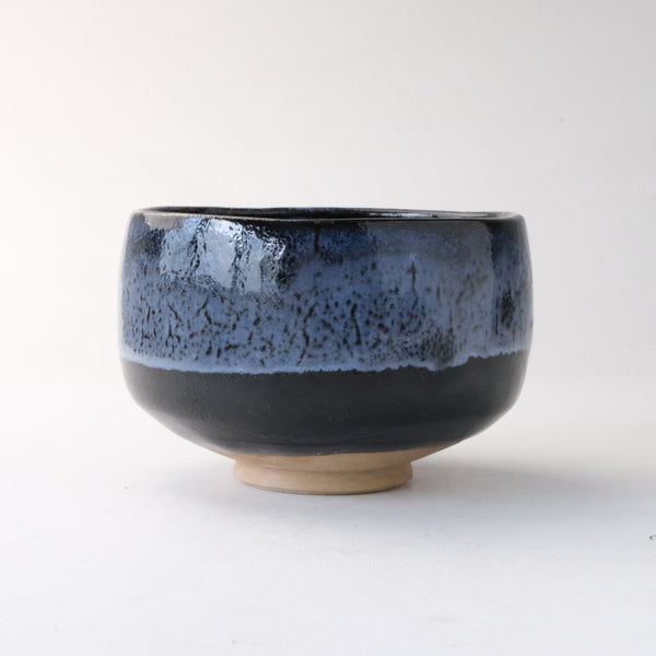 Minoyaki  Matcha Bowl | Blue/Black
