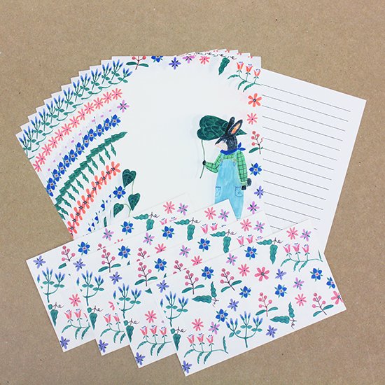 Rabbit  letter set  | Aiko Fukawa