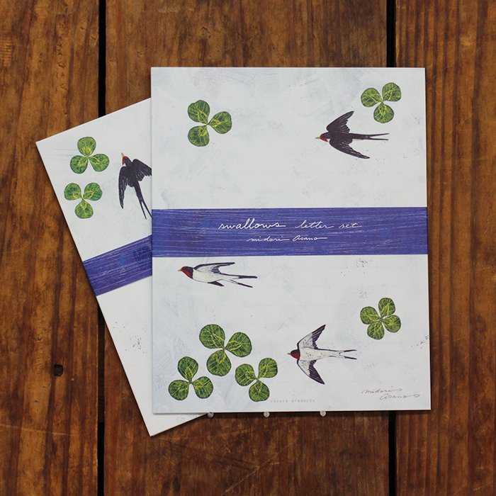 swallows letter set  | Midori Asano