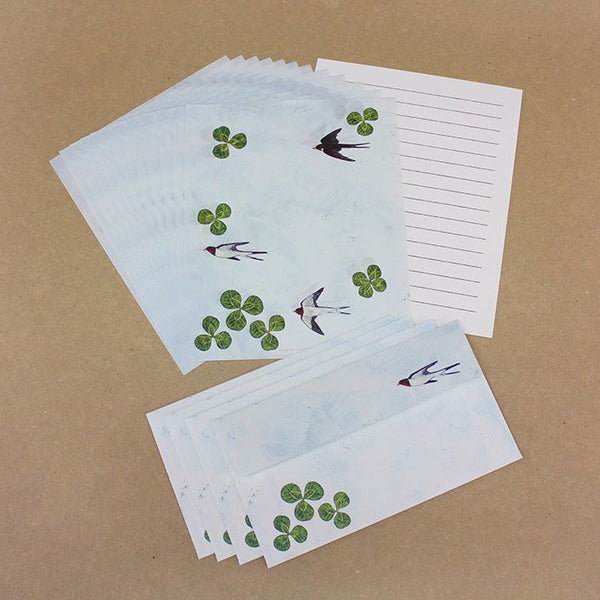 swallows letter set  | Midori Asano