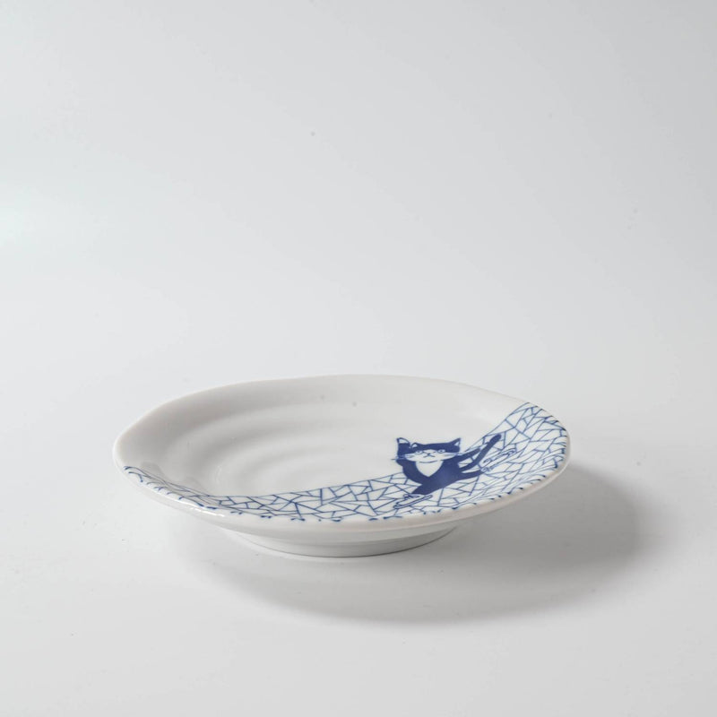 SHICHITA Cat 13cm small Plate – Hyouretsumon