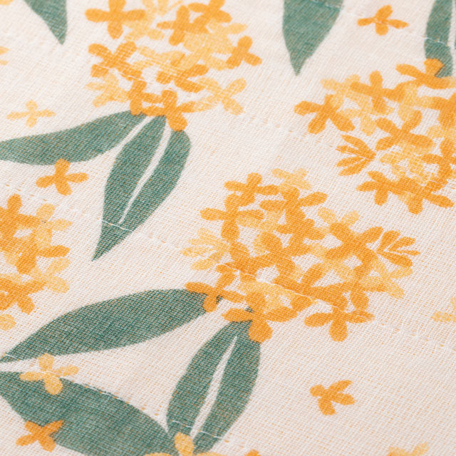Golden osmanthus  Kayaori Kitchen towel | Nakagawa Masashichi shoten