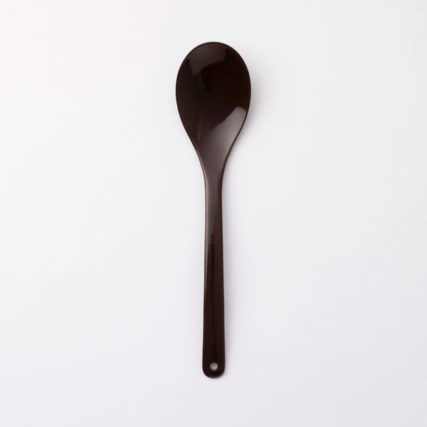 Smooth Enamel Spoon – Large | Nakagawa Masashichi shoten
