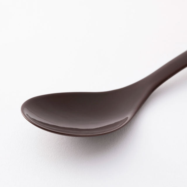 Smooth Enamel Spoon – Large | Nakagawa Masashichi shoten