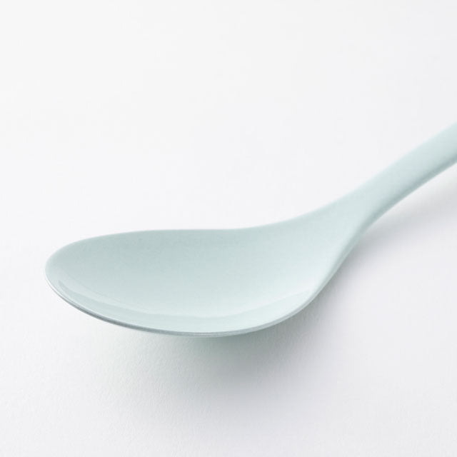 Smooth Enamel Spoon – Large | Nakagawa Masashichi shoten