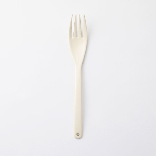Smooth Enamel Fork – Large | Nakagawa Masashichi shoten