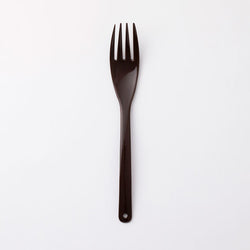 Smooth Enamel Fork – Large | Nakagawa Masashichi shoten