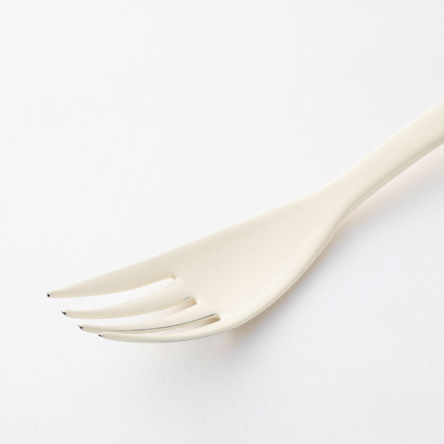 Smooth Enamel Fork – Large | Nakagawa Masashichi shoten