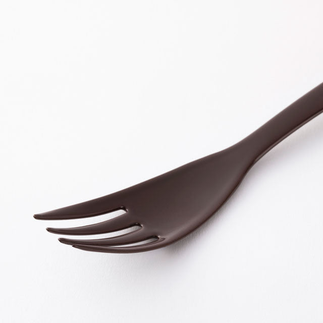 Smooth Enamel Fork – Large | Nakagawa Masashichi shoten