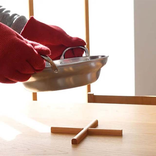 Compact Wooden Trivet | NAKAGAWA MASASHICHI SHOTEN