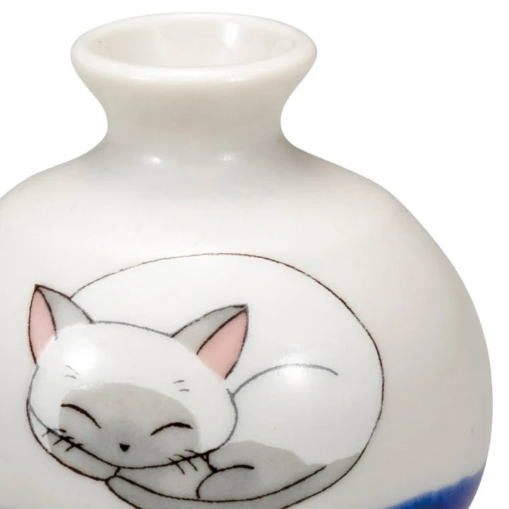 Kutani Single-flower Vase | Cat