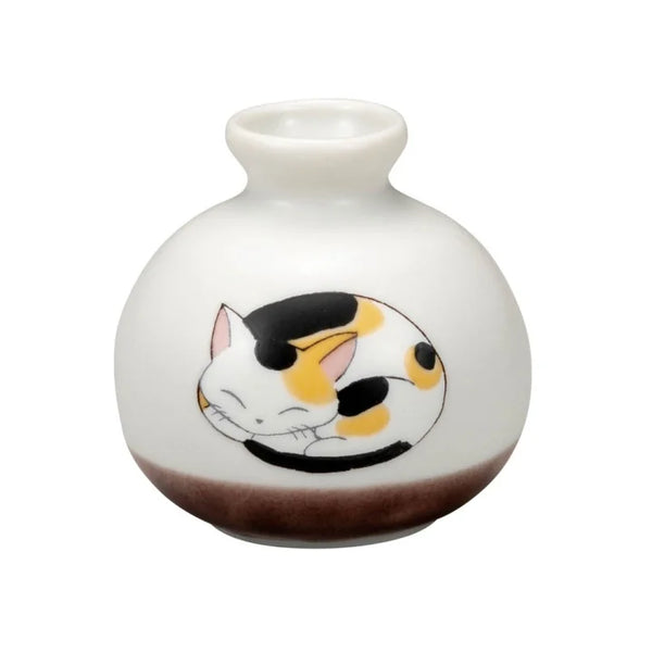 Kutani Single-flower Vase | Cat