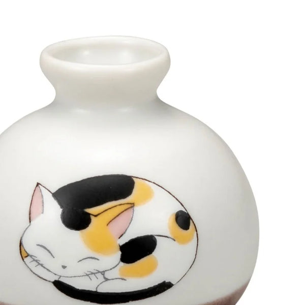 Kutani Single-flower Vase | Cat