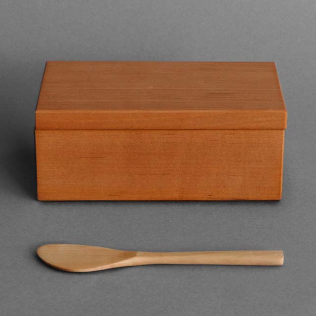 Cherry Wood Yamazakura Butter Case| Nakagawa masashichi shoten