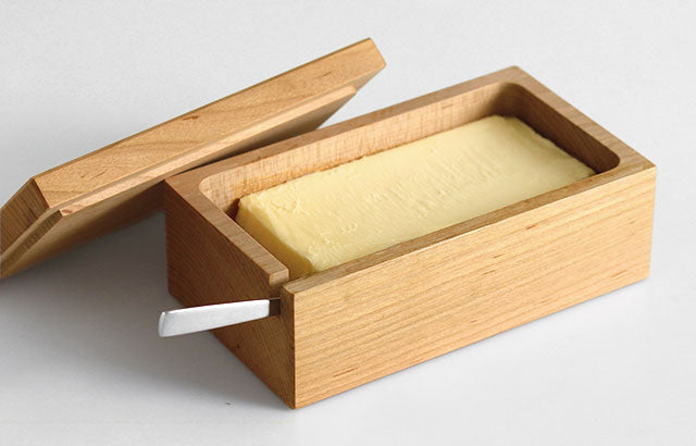 Cherry Wood Yamazakura Butter Case| Nakagawa masashichi shoten