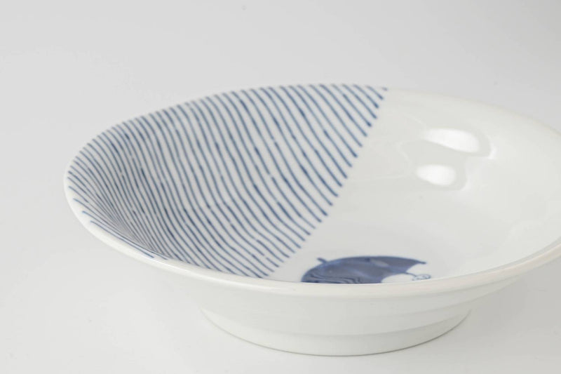 SHICHITA Cat 16.5cm Shallow Bowl – Tokusa